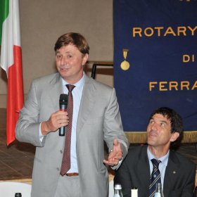 15/09//2011: Interclub Gruppo Estense con Aldo FUMAGALLI (Gruppo - ROTARY CLUB di CENTO