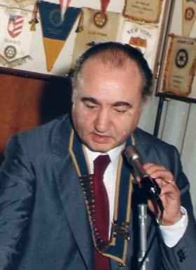 1988/89: Presidente Bruno VANCINI - ROTARY CLUB di CENTO