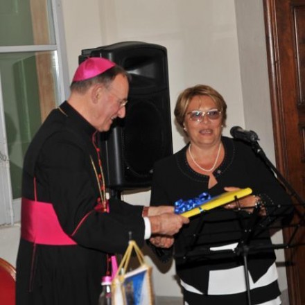 20/09/2012: abbiamo incontrato il vescovo di Bologna, Mons. Ernesto VECCHI - ROTARY CLUB di CENTO