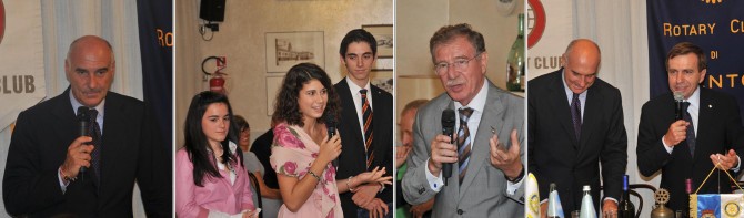 07/09/2011: il piu’ bel nodo italiano nel mondo, Maurizio Marinella - ROTARY CLUB di CENTO