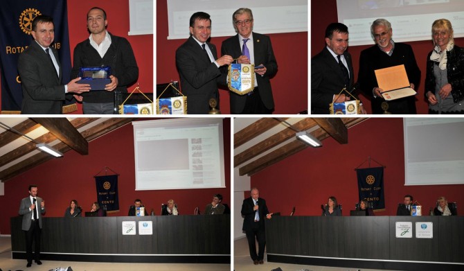 Giovedì 12  Aprile 2012: Premio Rotary Club di Cento - ROTARY CLUB di CENTO