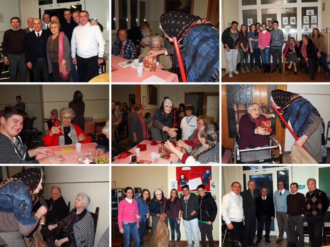 6 Gennaio 2013: la Befana al Pensionato Cavalieri - ROTARY CLUB di CENTO