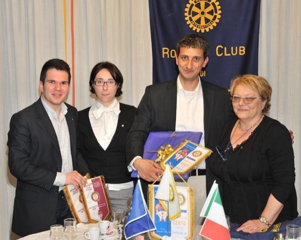 02 Maggio 2013: Assemblea del Club + Emanuele Montanari. - ROTARY CLUB di CENTO