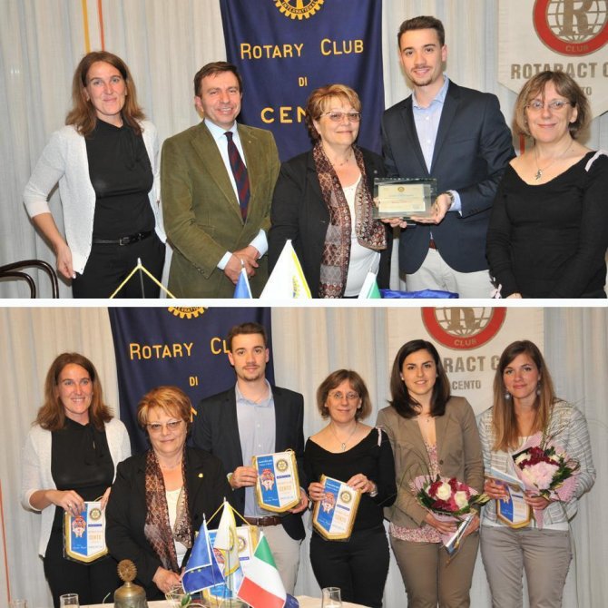 16 Maggio 2013: Premio Rotary Club di Cento + relazione Ryla - ROTARY CLUB di CENTO
