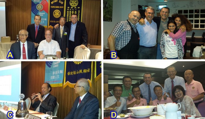 Agosto/Settembre: il Rotary club di Cento in visita ai Rotary club di TAIWAN - ROTARY CLUB di CENTO