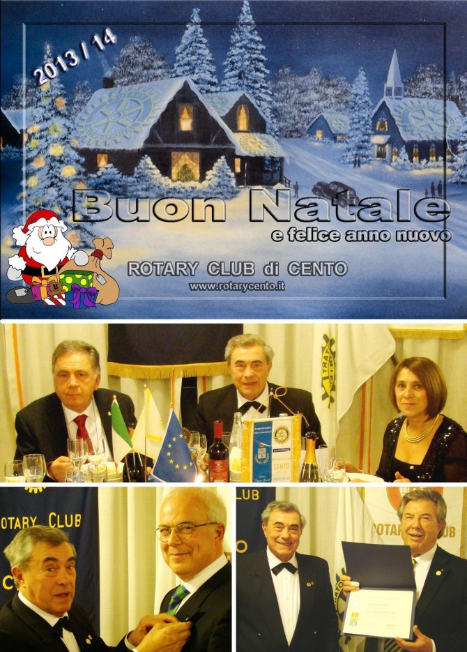 20 Dicembre 2013: Festa degli Auguri - ROTARY CLUB di CENTO