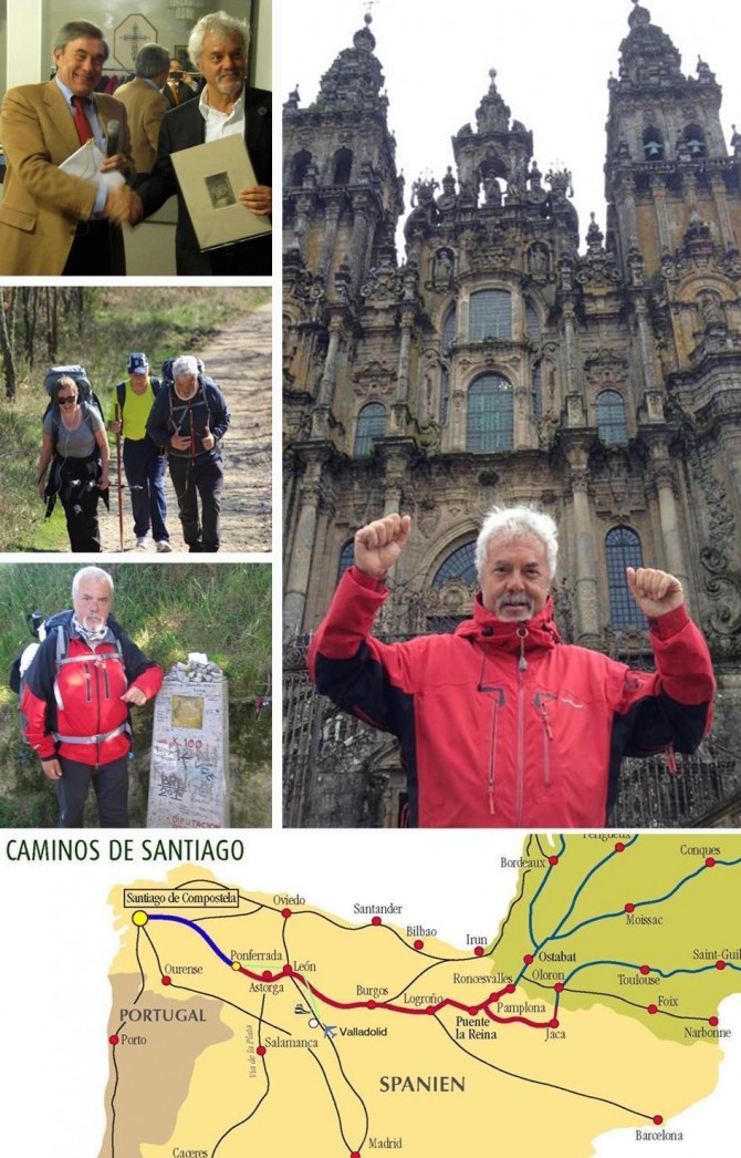 06 Febbraio 2014: “4 Passi di un Peregrino verso Santiago di Compostela” - ROTARY CLUB di CENTO