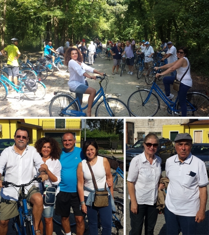 DOMENICA 31  AGOSTO 2014: BICICLETTATA IN COMPAGNIA - ROTARY CLUB di CENTO