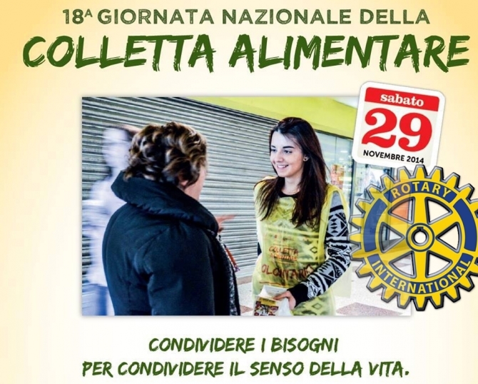 COLLETTA  ALIMENTARE - ROTARY CLUB di CENTO