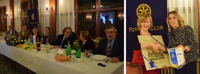 Giovedì  12 Marzo 2015:  Sondra Coizzi e… La dama di Chiunsano - ROTARY CLUB di CENTO