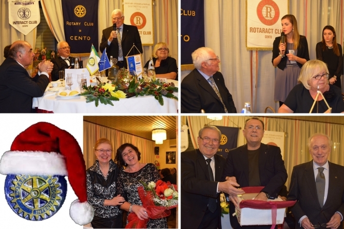 Venerdì 18 Dicembre 2015: “Festa degli Auguri” - ROTARY CLUB di CENTO