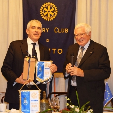 Lunedì 25 Gennaio 2016: serata ROTARY del Presidente Pierferdinando Casini - ROTARY CLUB di CENTO