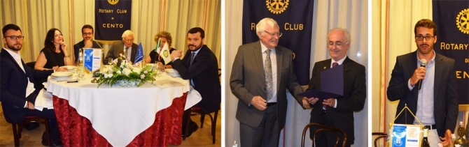 GIOVEDI’ 09 GIUGNO 2016: Premio Marcello Ludergnani - ROTARY CLUB di CENTO