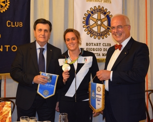 Giovedì 6 Ottobre 2016: “Aleksandra Cotti, un argento da Rio” - ROTARY CLUB di CENTO