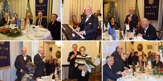 GIOVEDI’ 22 DICEMBRE 2016: Festa degli Auguri - ROTARY CLUB di CENTO