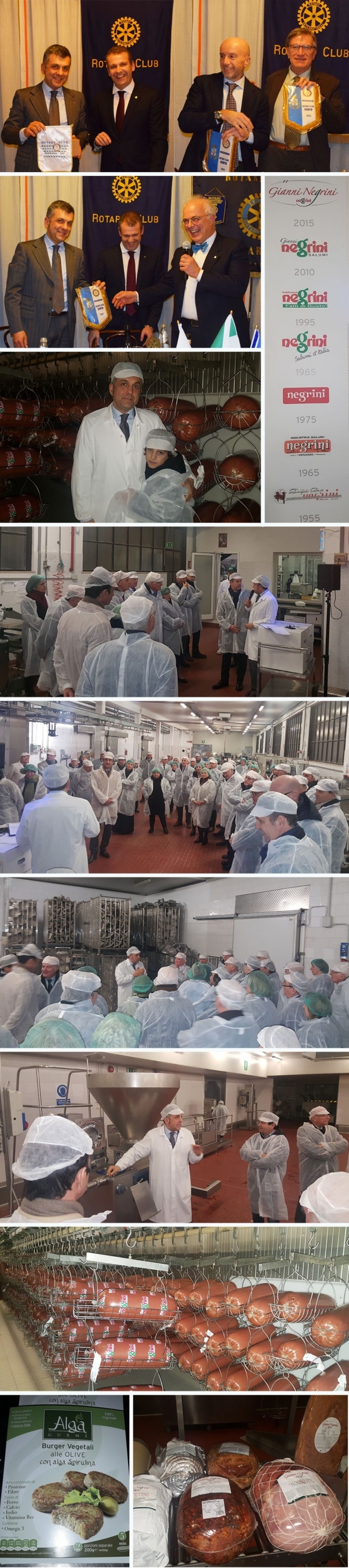 GIOVEDI’ 16 FEBBRAIO 2017: visita al Salumificio NEGRINI - ROTARY CLUB di CENTO