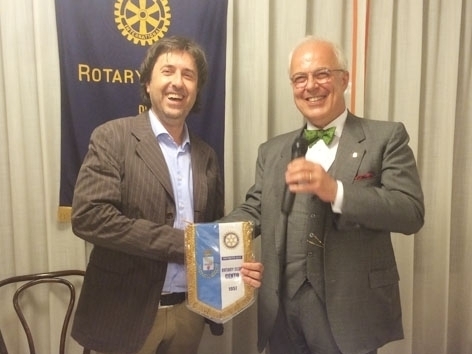 2017/05/18: incontro con Fabrizio TOSELLI, sindaco di Cento - ROTARY CLUB di CENTO