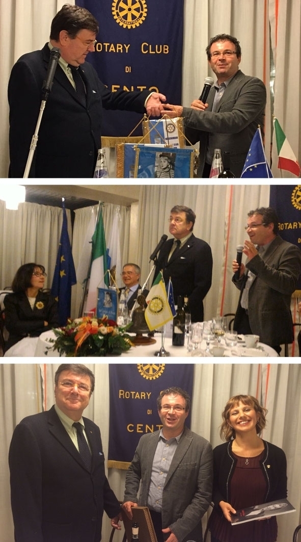 GIOVEDI’ 09/11/2017: Ospite il Prof. Paolo ZAMBONI - ROTARY CLUB di CENTO