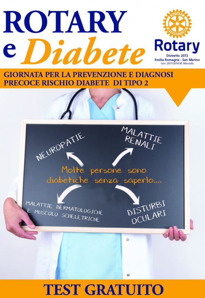 24 Febbraio 2018: Rotary e Diabete - ROTARY CLUB di CENTO