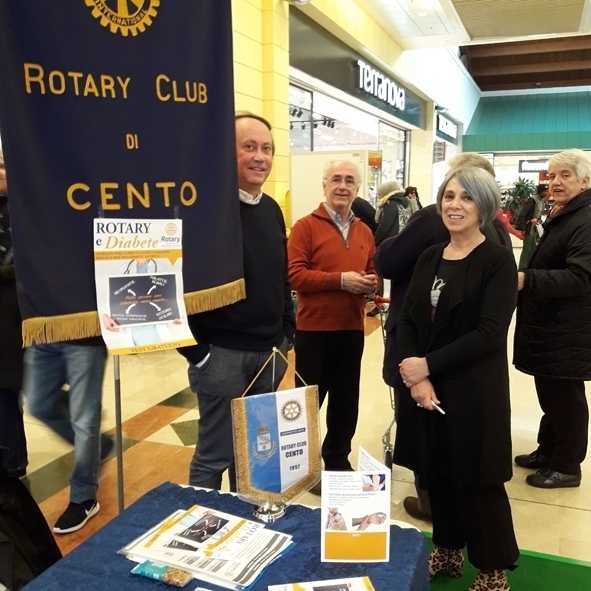 SABATO 24/02/2018: Rotary Day, giornata prevenzione diabete - ROTARY CLUB di CENTO