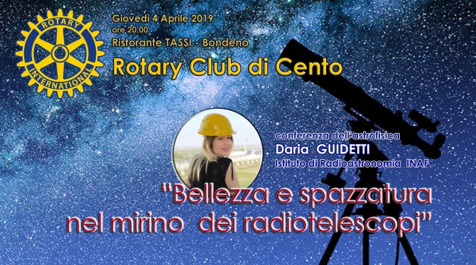 Giovedì 4 Aprile: Trasferta a Bondeno - ROTARY CLUB di CENTO