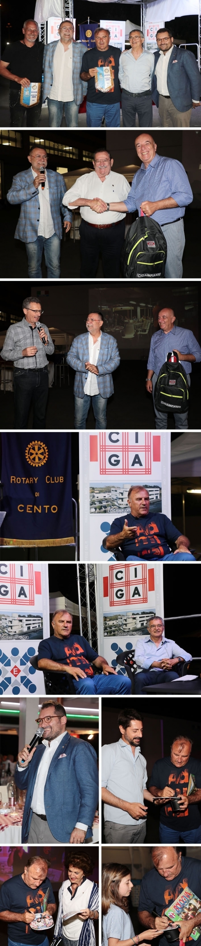 Venerdì 14 Giugno 2019: Serata indimenticabile in CIGA, vai, Mitico Villa !!! - ROTARY CLUB di CENTO