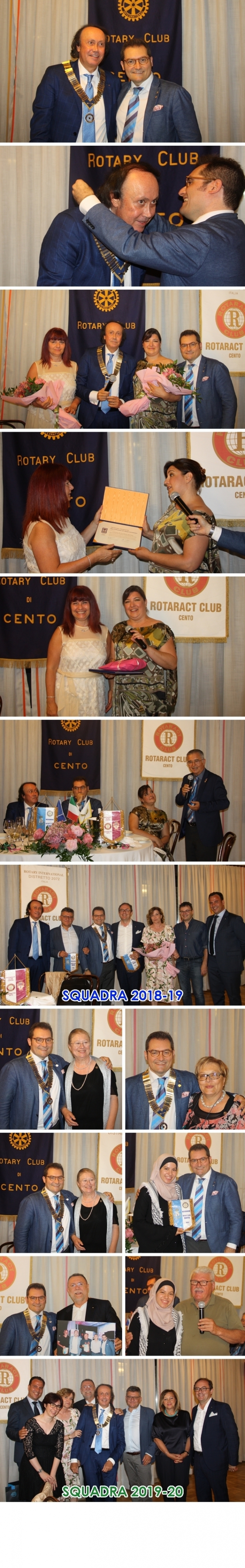 27 Giugno 2019: passaggio da Alessio Cremonini a Carlo Rumpianesi - ROTARY CLUB di CENTO