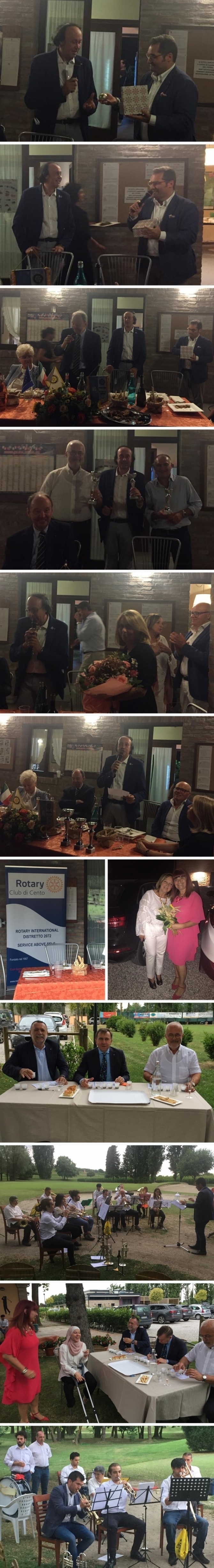 11 Luglio 2019: tradizionale serata al Golf Club di Cento - ROTARY CLUB di CENTO