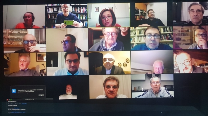 19 Marzo 2020: PRIMO caminetto in videoconferenza !!! - ROTARY CLUB di CENTO