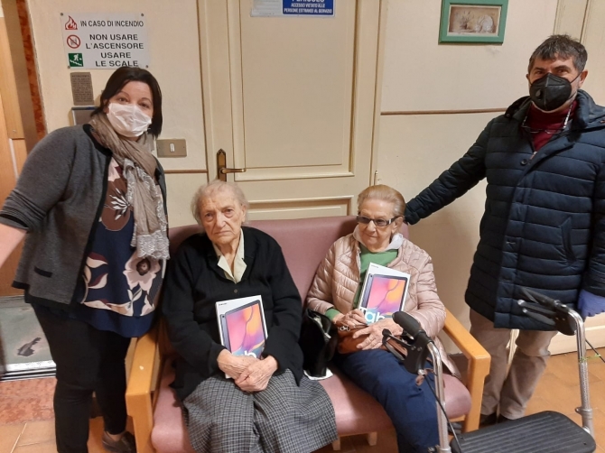 26 Marzo 2020: Donazione al Pensionato Cavalieri - ROTARY CLUB di CENTO