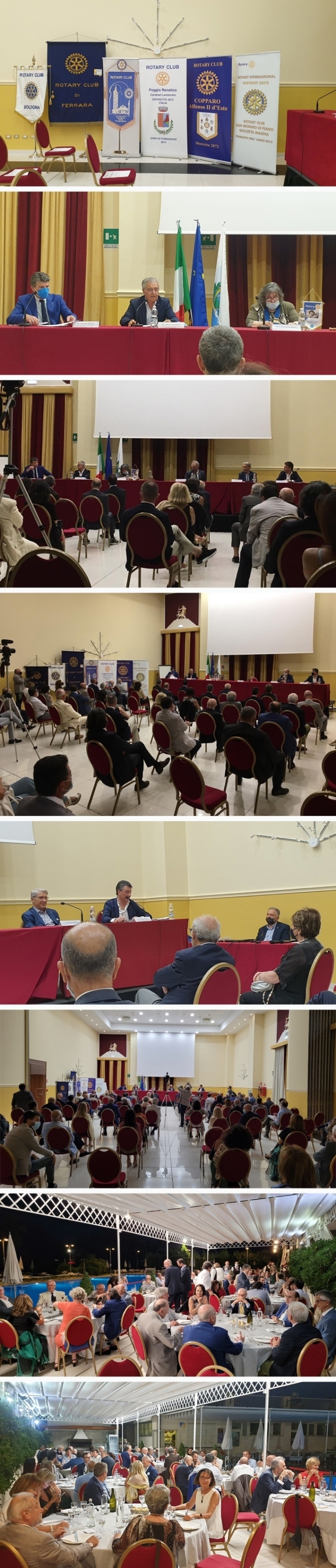 29 Luglio 2021: Interclub al Centergross - ROTARY CLUB di CENTO