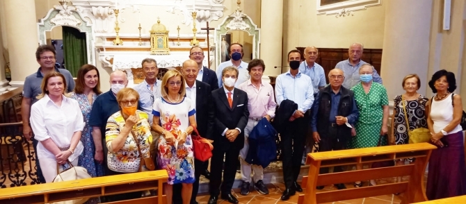 07/07/2022: Inizio dell'annata con la S.Messa - ROTARY CLUB di CENTO