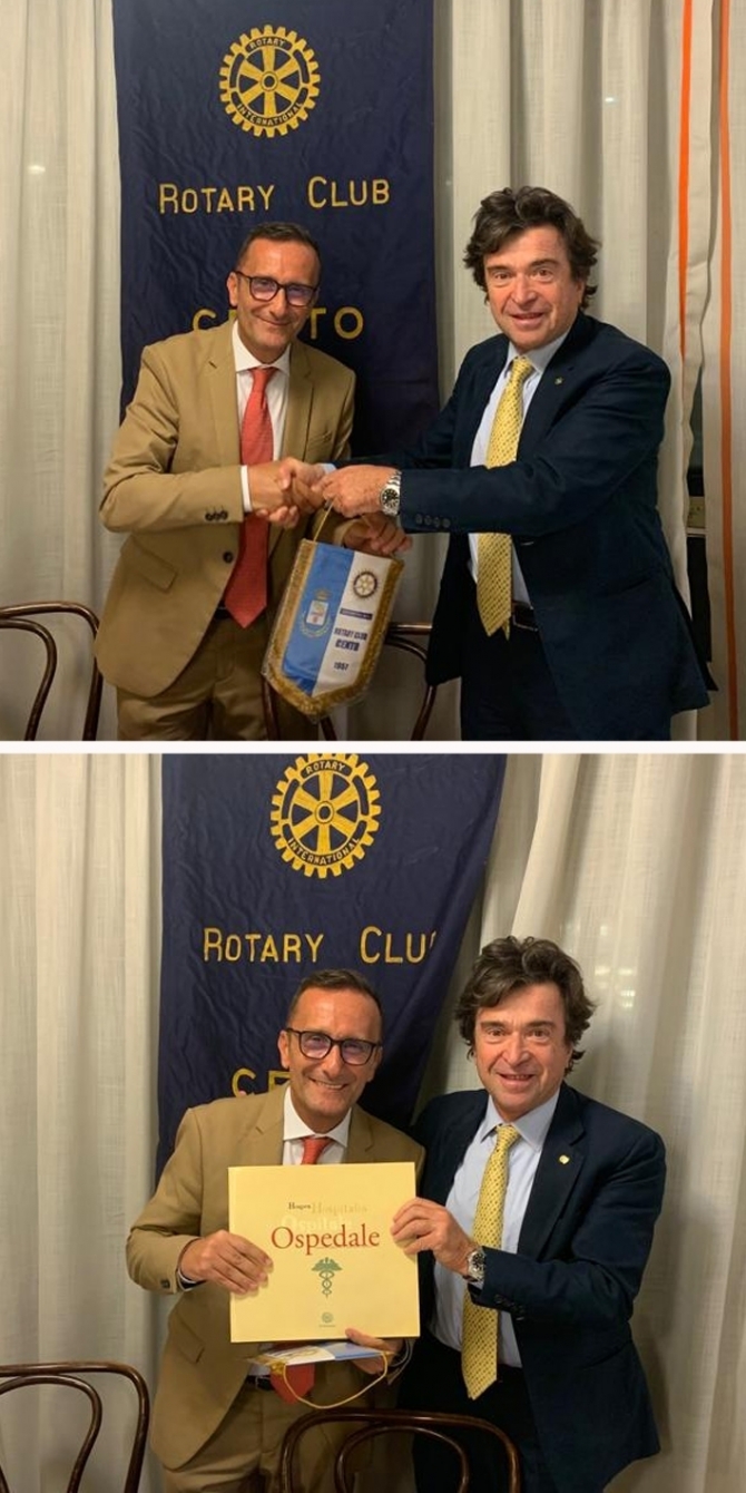 27/09/2022: il Prof. Salvo Leone, malattie infiammatorie croniche dell’intestino - ROTARY CLUB di CENTO