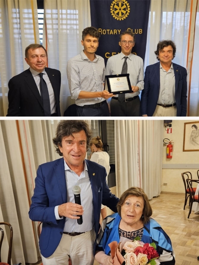 22/06/2023: Consegna Premio ZARRI - ROTARY CLUB di CENTO