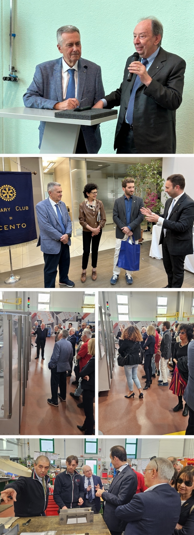 11/04/2024: Visita allo stabilimento MARCHESINI GROUP di CARPI - ROTARY CLUB di CENTO