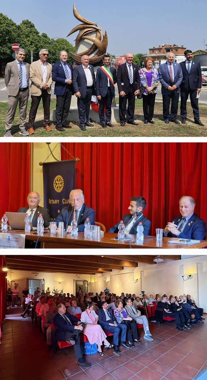 14/06/2025: ROTONDA PAUL P. HARRIS … “STORMO” - ROTARY CLUB di CENTO