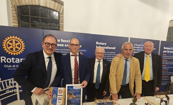 16/04/2026: APPLICAZIONI DI INTELLIGENZA ARTIFICIALE PER IL RISK MANAGEMENT IN C - ROTARY CLUB di CENTO